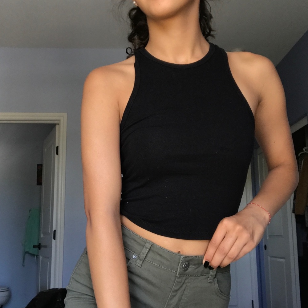 Sporty Black Tank